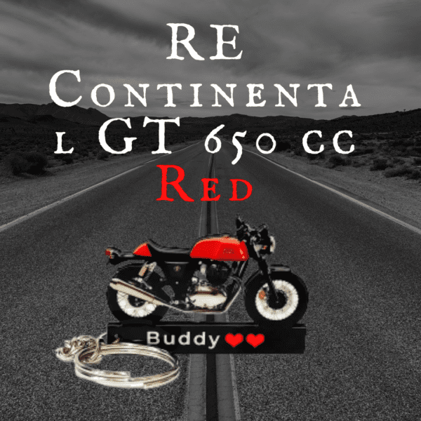 RE Continental GT 650 cc Red