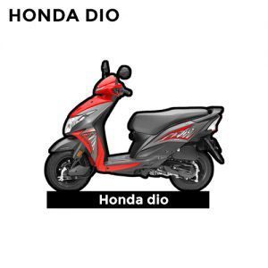 Buy Honda Dio 110 CC Keychain