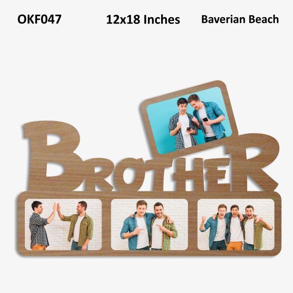 Personalized Brother Photo Frame OKF047