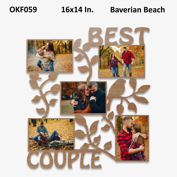 Best Couple Photo Frame OKF059