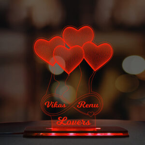 BEST 3D ACRYLIC LED TABLE LOVE LAMP