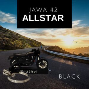 Best Jawa 42 AllStar Black Keychain
