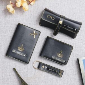 Best Men Wallet, Keychain & Eyewear Case Combo