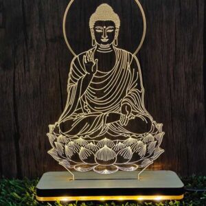 Best Buddha 3D Illusion Lamp