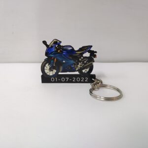 Best Yamaha R15 V4 Racing Blue Keychain