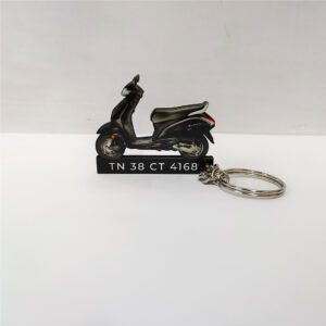 Best Honda Activa 5G Black Scooty Keychain