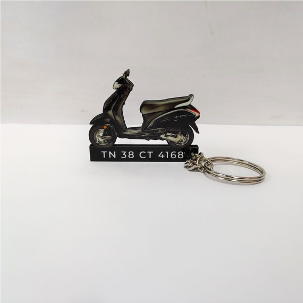 Honda Activa 5G Black Scooty Keychain