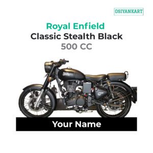 Best Royal Enfield Classic Stealth Black 500CC Bike Keychain