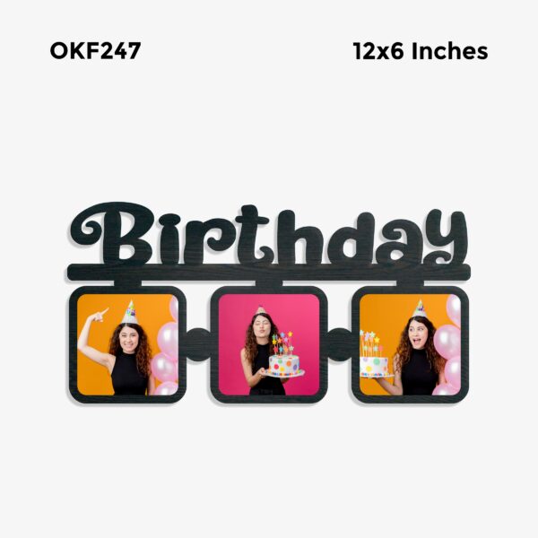 Birthday photo frame OKF247