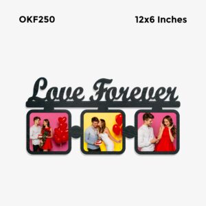Personalized Love Forever photo frame OKF250