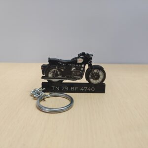 Best Royal Enfield Classic 350 Classic black Keychain