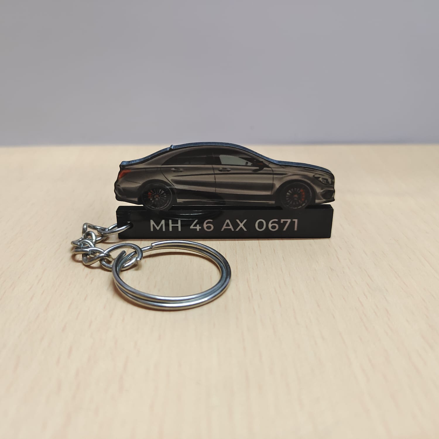 Mercedes-Benz CLA 45 AMG Grey Keychain