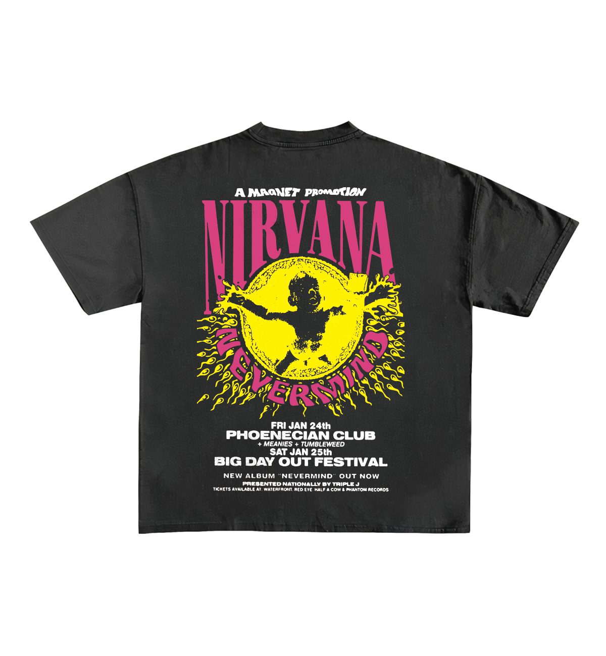 Nirvana Designed Oversized Tee