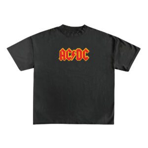 AC/DC Designed Oversized Tee