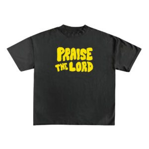 Praise The Lord Designed Oversized T Shirt