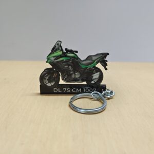Best Kawasaki Versys 1000 Black and green Bike Keychain