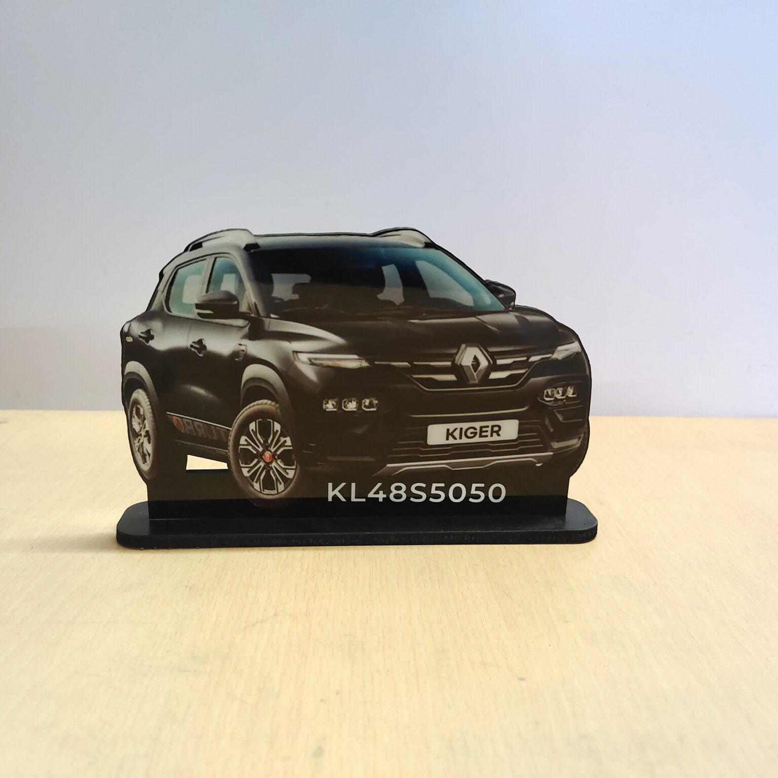 Renault Kiger Stealth Black Car Miniature Table Top
