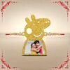 Best Personalized Peppa Pig Photo Rakhi OKSR40