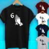 Buy Best Slogan Tee Drake 6 God Hands T Shirt 2020