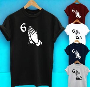 Buy Best Slogan Tee Drake 6 God Hands T Shirt 2020