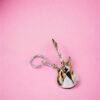 Customized Wooden Keychain Guitar OKK10