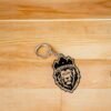 Customized Wooden Keychain Lion OKK20