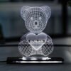 BEST 3D ACRYLIC SINGLE LED TEDDY NAME LAMP