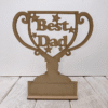 Buy Fathers Day Special Trophy Best dad Engraved