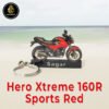 Best Hero Xtreme 160R Sports Red Keychain