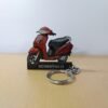 Best Honda Activa 6G rebel Red Metallic Scooty Keychain