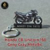 Best Honda CB Unicorn 150 Geny Gray Metallic Bike Keychain