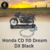 Best Honda CD 110 Dream DX Black Bike Keychain