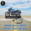 Best Honda Hness CB350 Athletic Blue Metallic Bike Keychain