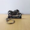 Best Honda Hornet 2 Matte Axis Grey Metallic Bike Keychain