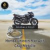 Best Honda Unicorn Matt Axis Grey Metallic Bike Keychain