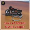 Best Jawa 42 Bobber Mystic Copper Bike Keychain