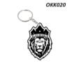 Custom Wooden Keychain Lion OKK20