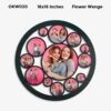 Buy Best 12 Photo Designer Personalized Clock OKW020