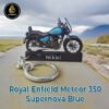 Best Royal Enfield meteor 350 supernova blue Keychain 2022