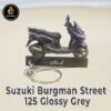 Best Suzuki Burgman Street 125 Glossy Grey Scooty Keychain