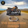 Best TVS Ronin Dawn Orange Bike Keychain