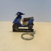 Best TVS Zest 110 Matte Blue Scooty Keychain