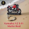 Best Yamaha FZ S FI Matte Red Bike Keychain