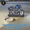Best Yamaha MT 15 Dark Matte Blue Keychain