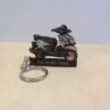 Best Yamaha Ray ZR 125 Light Grey Vermillion-SR Scooty Keychain