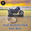 Best Yezdi Roadster Steel Blue Customized Keychain 334 CC