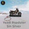 Best Yezdi Roadster Sin Silver Customized Keychain