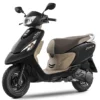 TVS Zest 110 Matte Black Scooty Keychain