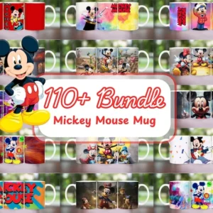 110+ Bundle Mickey Mouse Mug Design